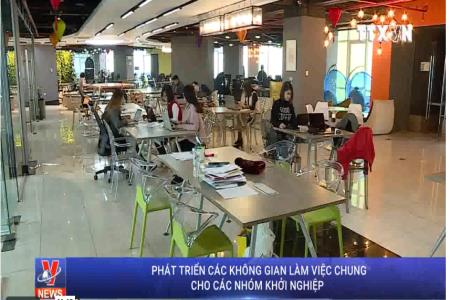 Phát triển các không gian làm chung cho các nhóm khởi nghiệp
