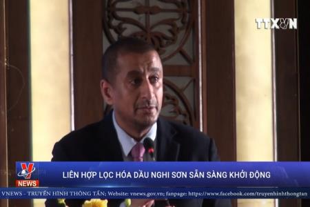 Liên Hợp Lọc Hóa Dầu Nghi Sơn sẵn sàng khởi động