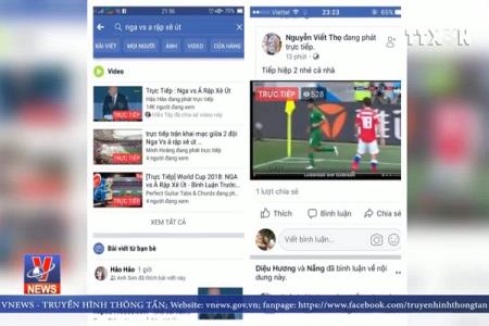 Xử lý nghiêm các trường hợp vi phạm bản quyền FIFA World Cup 2018