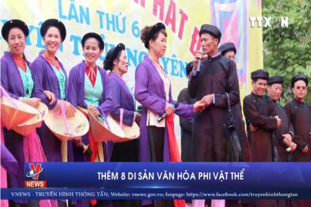 Thêm 8 di sản văn hóa phi vật thể quốc gia
