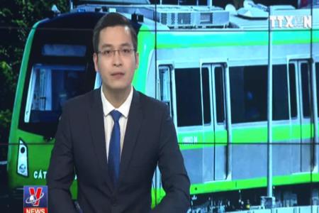 Chạy thử đoàn tàu tuyến đường sắt đô thị Cát Linh - Hà Đông