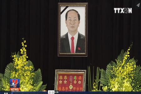Cử hành trọng thể lễ tang Chủ tịch nước Trần Đại Quang