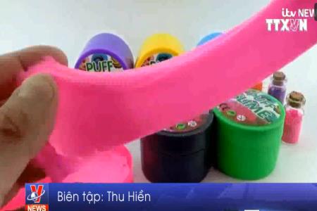 Cảnh báo nguy cơ độc hại từ “chất nhờn ma quái” Slime