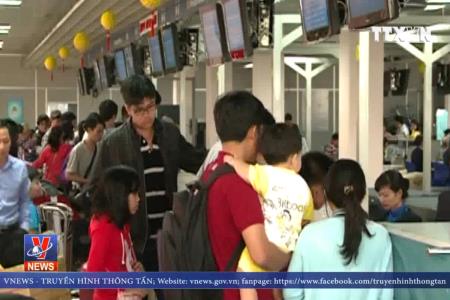 Nhiều chuyến bay đã hết vé về Tết