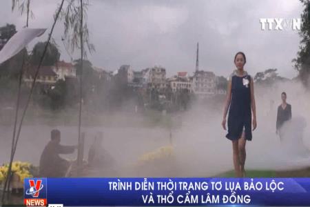 Tơ lụa Bảo Lộc và Thổ cẩm Lâm Đồng 