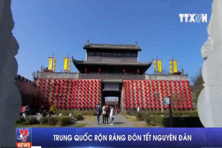 Trung Quốc rộn ràng đón Tết Nguyên đán