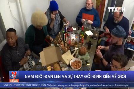 Nam giới đan len và sự thay đổi định kiến về giới