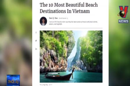 Tạp chí Forbes viết về 10 bãi biển đẹp nhất Việt Nam