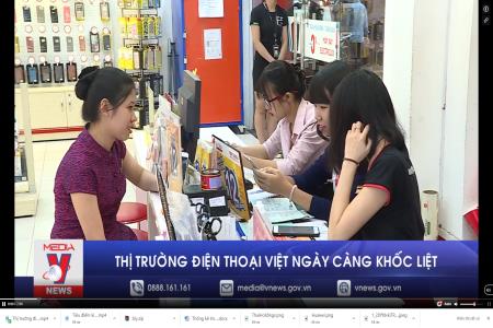 Thị trường điện thoại Việt ngày càng khốc liệt