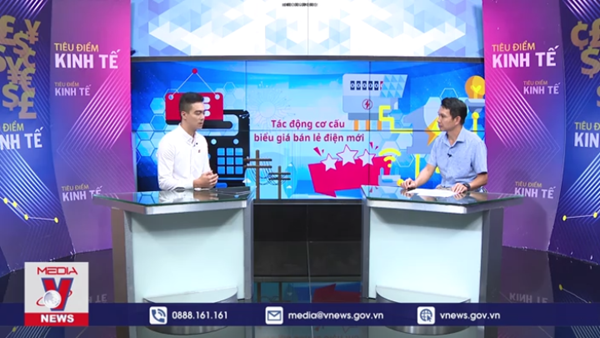 Tác động cơ cấu biểu giá bán lẻ điện mới