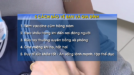 5 cách bảo vệ gia đình và bản thân trước dịch cúm mùa