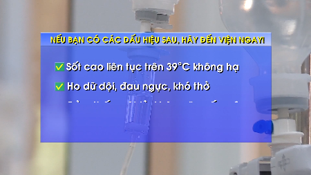 Dấu hiệu cúm nguy hiểm cần đi viện ngay?