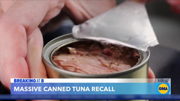 Mỹ thu hồi nhiều sản phẩm cá ngừ đóng hộp