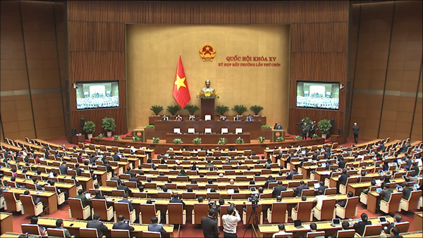 Quốc hội bế mạc kỳ họp bất thường lần thứ 9