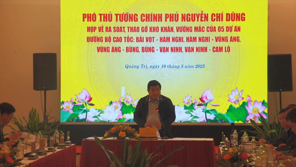 Tháo gỡ khó khăn cho 5 dự án đường bộ cao tốc