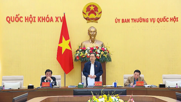 Ban Thường vụ Đảng ủy Quốc hội họp về sắp xếp bộ máy
