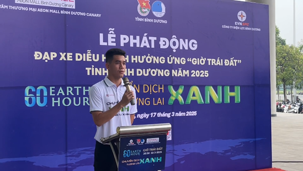 Quả bóng vàng Việt Nam Nguyễn Tiến Linh làm đại sứ Giờ Trái Đất