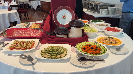 Ẩm thực nhà hàng Clube Militar de Macau.