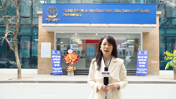 Trải nghiệm dịch vụ công kiểu mới tại TT phục vụ hành chính công Hà Nội