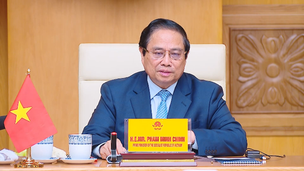 Thủ tướng dự Hội nghị trực tuyến về khí hậu toàn cầu