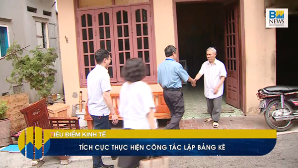 Tích cực thực hiện công tác lập bảng kê