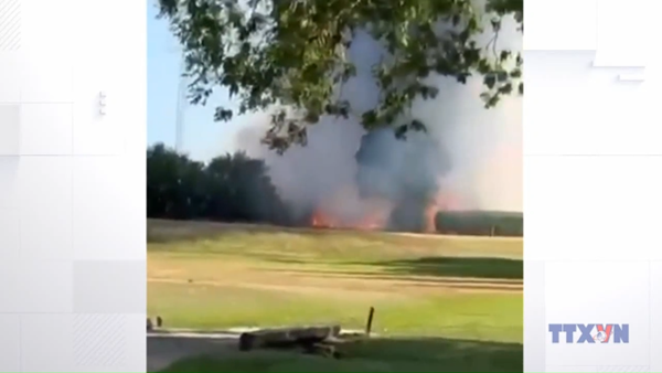 Tai nạn máy bay vận tải tại Anh