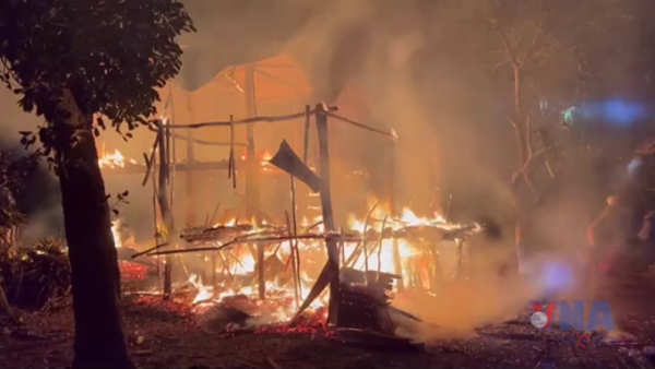 Biên phòng Quảng Trị kịp thời hỗ trợ nhà dân bị cháy