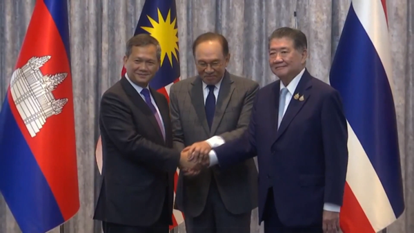 Lệnh ngừng bắn giữa Campuchia và Thái Lan có hiệu lực