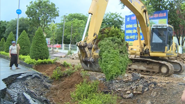 Lai Châu tập trung khắc phục hạ tầng giao thông bị hư hại