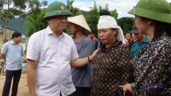 Phó Thủ tướng Lê Thành Long kiểm tra thiệt hại, công tác khắc phục thiên tai