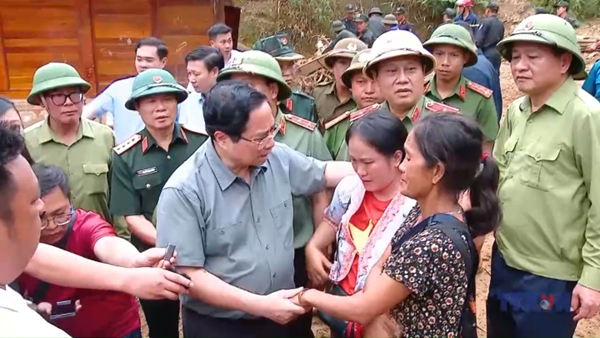 Thủ tướng lên Điện Biên chỉ đạo khắc phục hậu quả mưa lũ