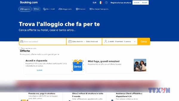 Hơn 10.000 khách sạn châu Âu kiện Booking.com