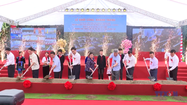 Lai Châu khởi công xây dựng Trường PTDTNT TH và THCS Phong Thổ