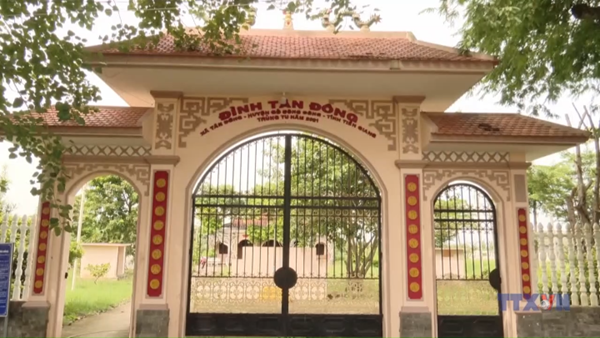 Độc đáo ngôi đình có một không hai ở Đồng Tháp