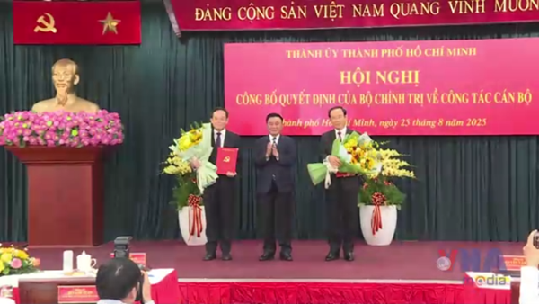 Ông Trần Lưu Quang giữ chức Bí thư Thành ủy TP.HCM