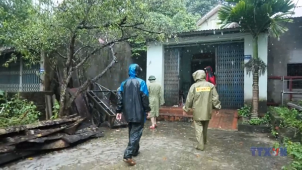 Thanh Hóa tiếp tục triển khai phương án ứng phó sau khi bão đổ bộ