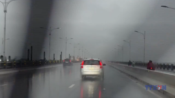 Hà Nội, mưa lớn sẽ giảm dần từ chiều nay