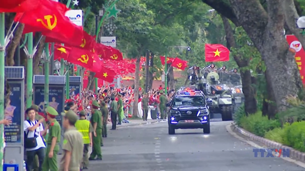 Hà Nội cấm đường từ 12 giờ ngày 27/8 phục vụ sơ duyệt A80