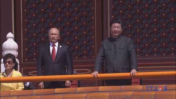 Nga công bố lịch trình chuyến thăm Trung Quốc của Tổng thống Putin