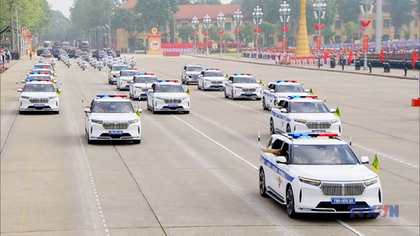 Dàn xe đặc chủng tinh nhuệ, hiện đại của lực lượng Công an Nhân dân