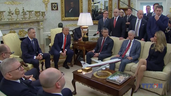 Tổng thống Mỹ Donald Trump cam kết thúc đẩy hòa bình cho Nga và Ukraine