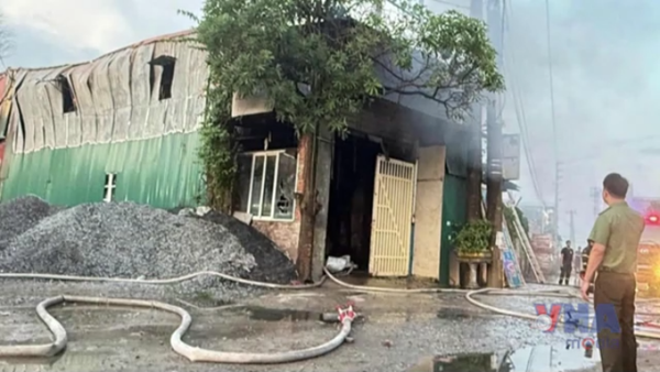 4 người tử vong trong vụ cháy nhà tại Hà Nội