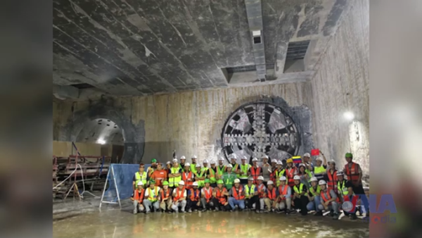 Máy đào hầm TBM số 2 “Táo bạo” đã đến ga ngầm S10 – Cát Linh