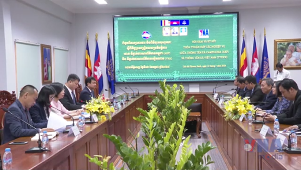 TTXVN và những kỳ vọng từ đất nước Chùa Tháp