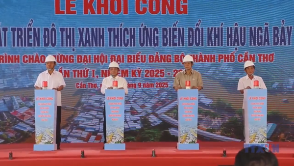 Cần Thơ đầu tư hơn 1.200 tỷ đồng phát triển đô thị xanh