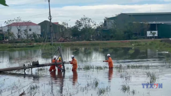 EVNNPC đã khôi phục cấp điện cho 1,83 triệu khách hàng