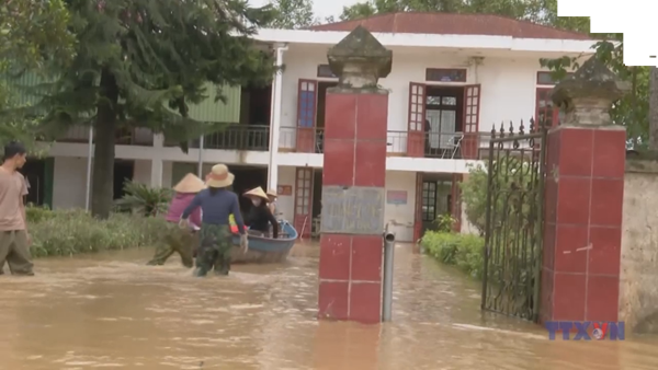 Hà Tĩnh xử lý môi trường, phòng chống dịch bệnh sau mưa bão