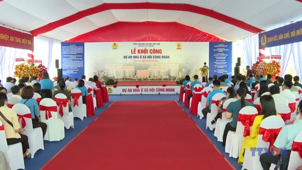 Vĩnh Long Khởi công Dự án Nhà ở xã hội Công đoàn