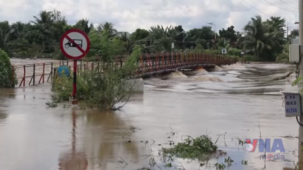 Mưa lớn gây ngập nhiều diện tích sản xuất nông nghiệp tại Lâm Đồng