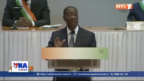 Ông Ouattara đắc cử Tổng thống Côte d’Ivoire nhiệm kỳ thứ 4